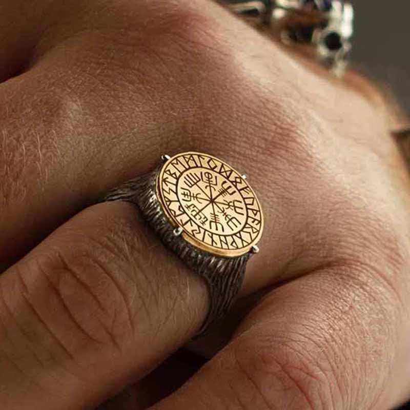 Nordic Legacy Two-Tone Viking Ring