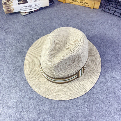 Aura of Serenity Children’s Straw Hats (Flatedge Beige)