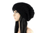 Mystic Harmony Knit Beanie (Black)