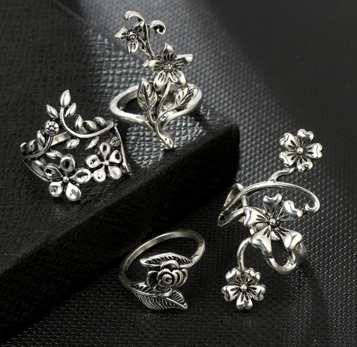 The Flower Goddess Ring Set