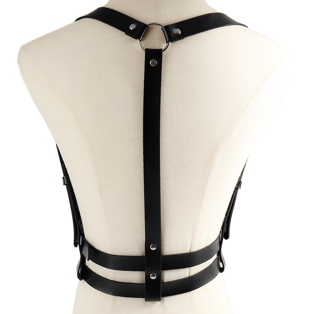 Fera Noir Leather Harness