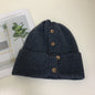 Enchanted Button Knitted Hats for Autumn and Winter by Apotheosis Adorn (Khaki)