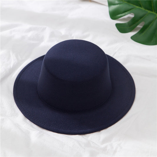 Regal Heritage Woolen Hat (Navy Blue)