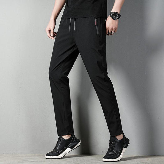 Euphoric Vintage Stretch Trousers (Black)