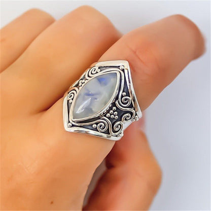 Astral Warrior Moonstone Ring