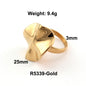 Bamboo Harmony Stainless Steel Ring (Silver or Gold)