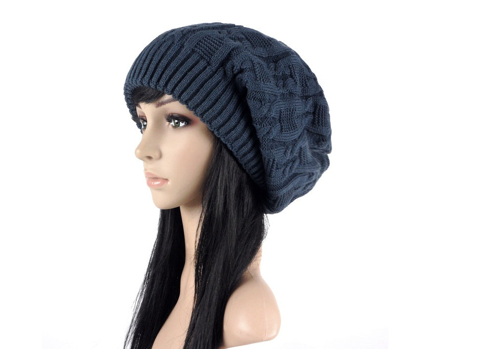 Mystic Harmony Knit Beanie (Black)