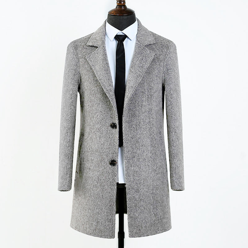 Euphoria of the Ancients Wool Overcoat (Khaki)