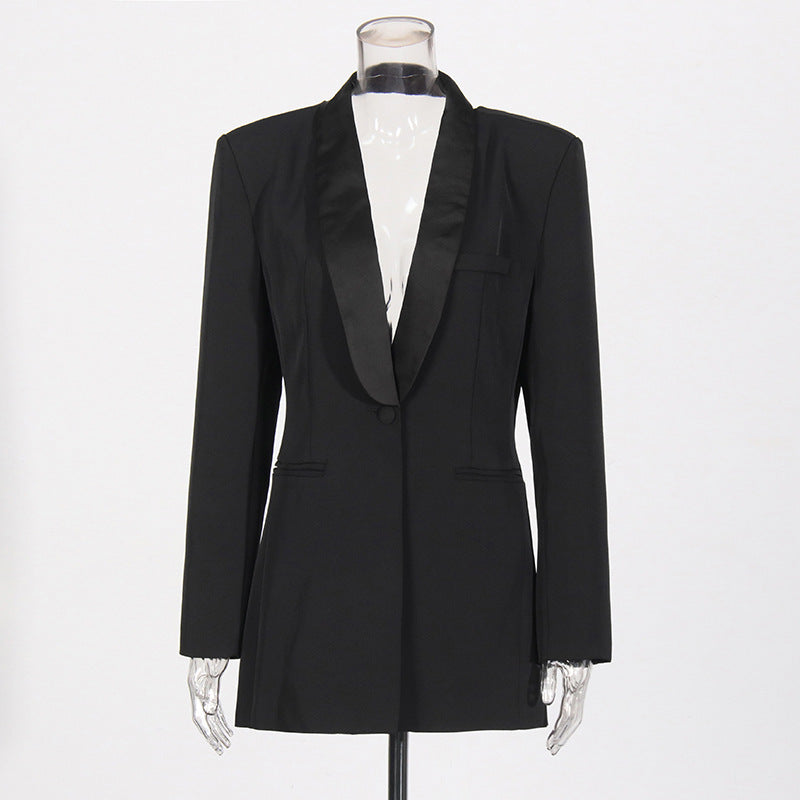 Venus Hollow Back Blazer