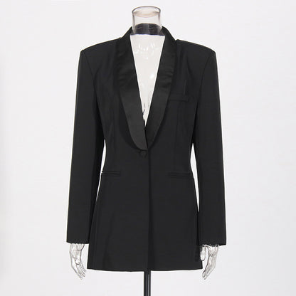 Venus Hollow Back Blazer