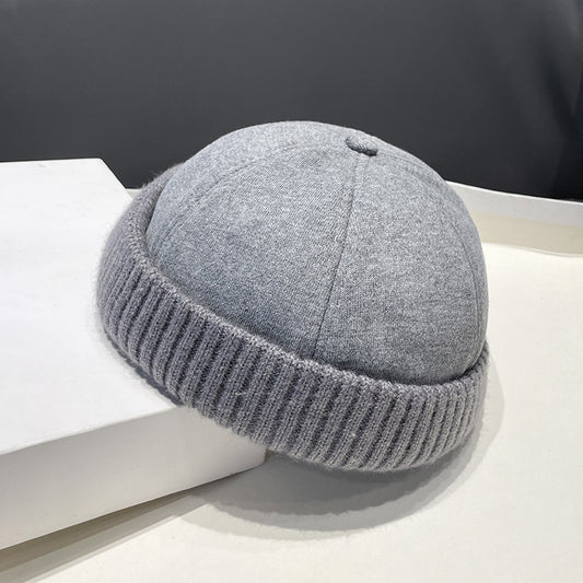 Celestial Velvet Beret (Gray)