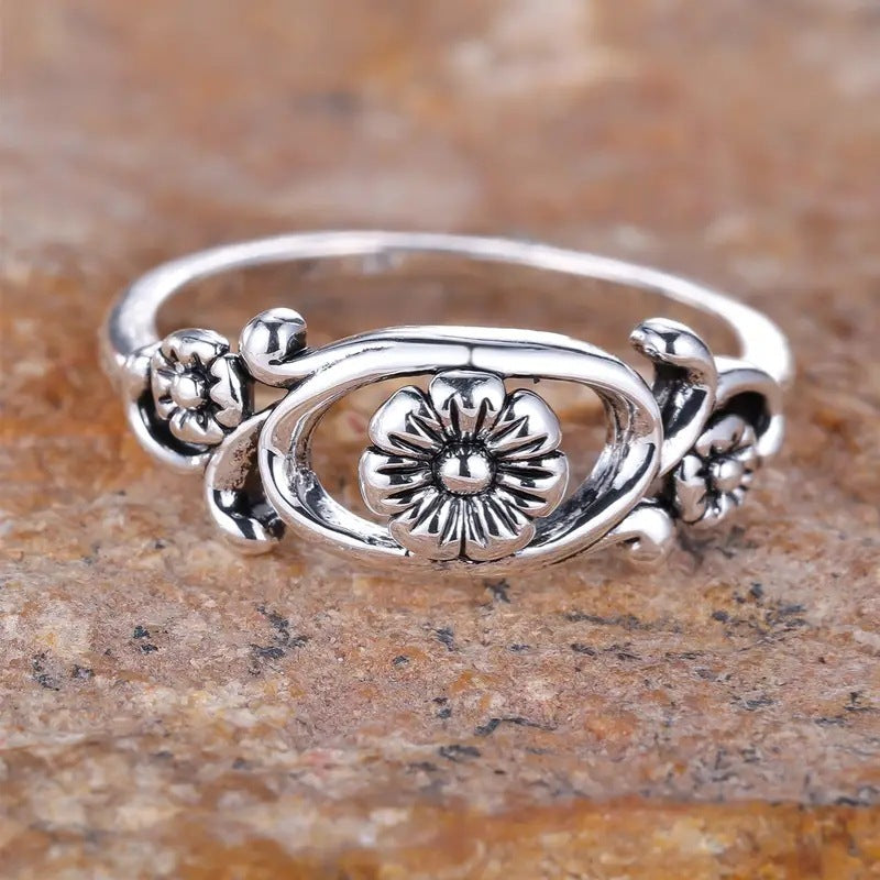 Whispering Petals Ring