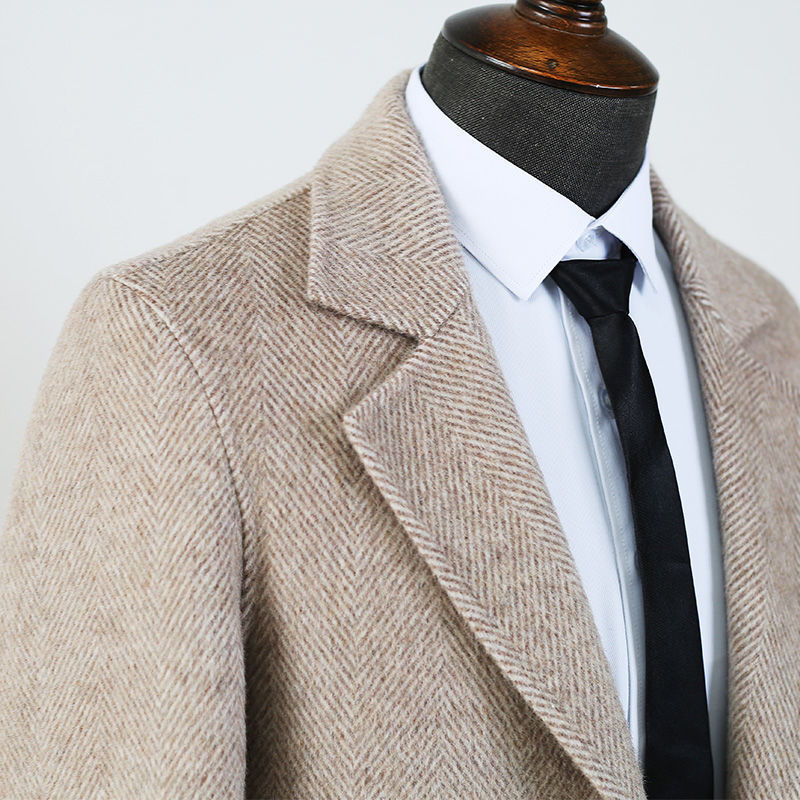 Euphoria of the Ancients Wool Overcoat (Khaki)