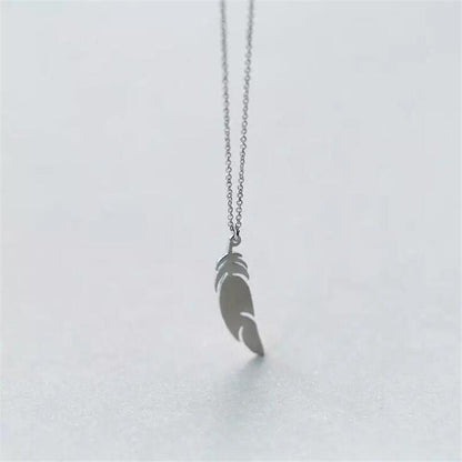 Divine Feather Glow Necklace