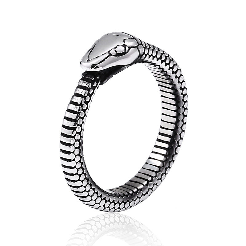 Ouroboros Serpent Sovereignty Ring