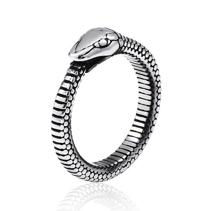 Ouroboros Serpent Sovereignty Ring