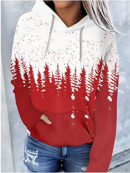 Yuletide Harmony Hooded Sweater (LBW231104534