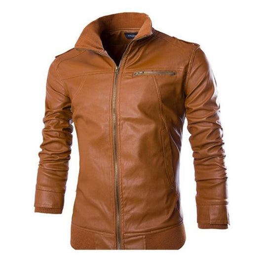 Sacred Rider Leather Jacket (Brown)