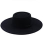 Eclipse Majesty Felt Top Hat (Black)