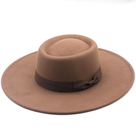 Eclipse Majesty Felt Top Hat (Khaki)