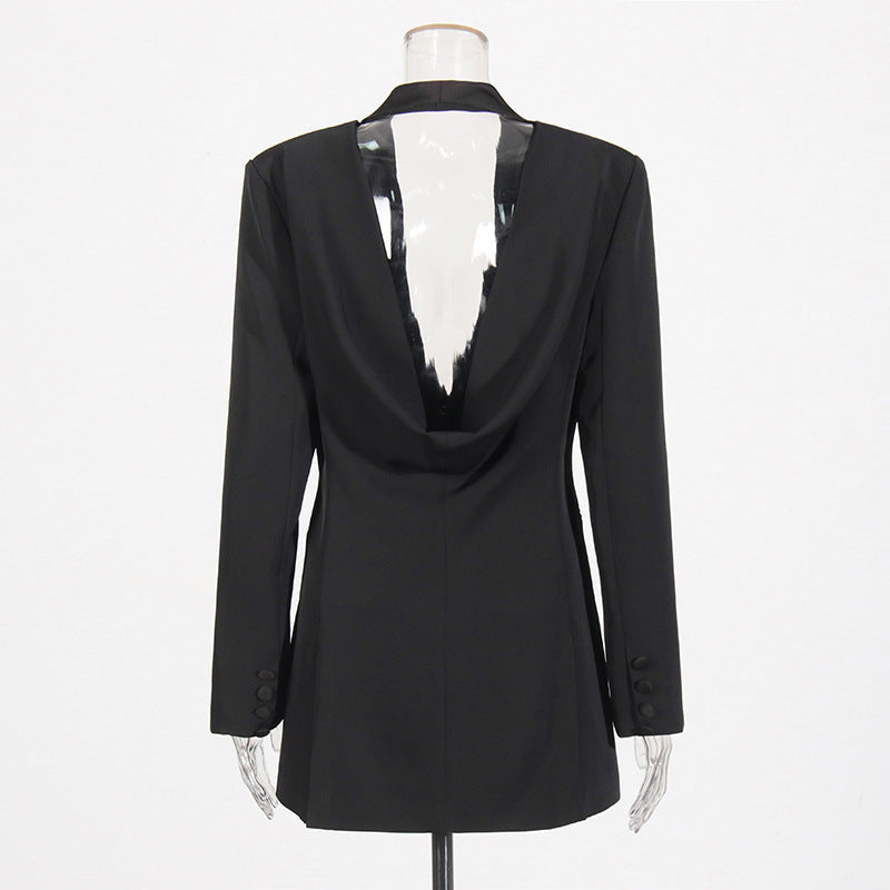 Venus Hollow Back Blazer