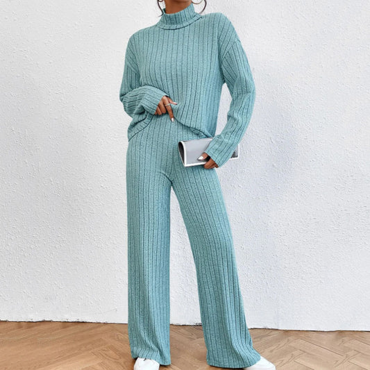 Autumn Essence Two-Piece Ensemble (Blue/Turquoise)