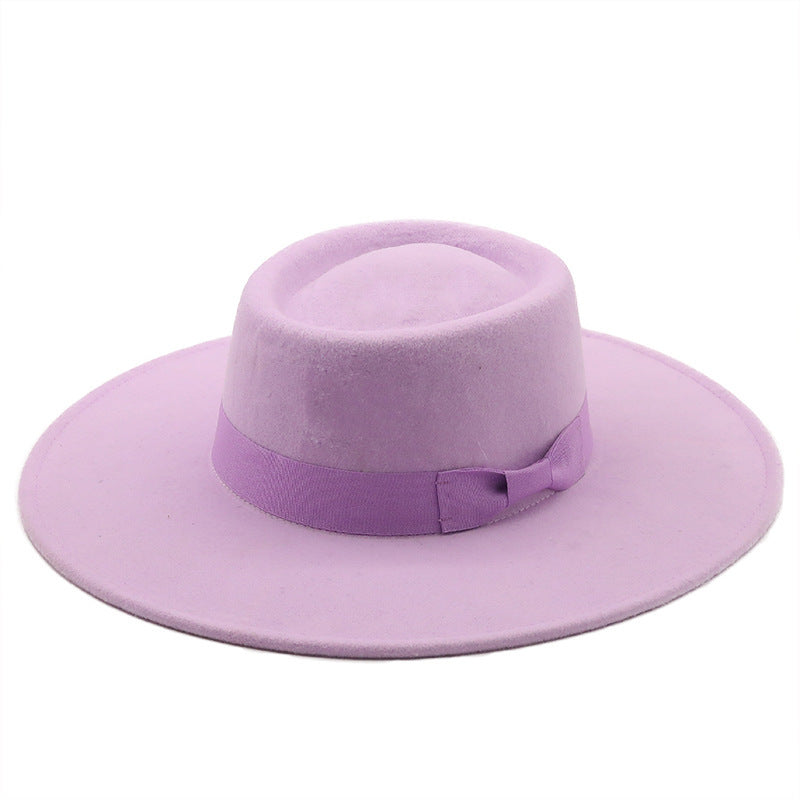 Eclipse Majesty Felt Top Hat (Black)