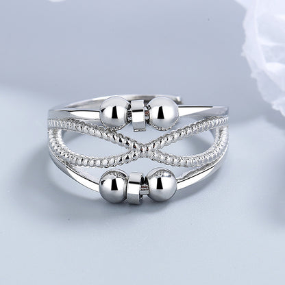 Divine Helix Rotating Ring