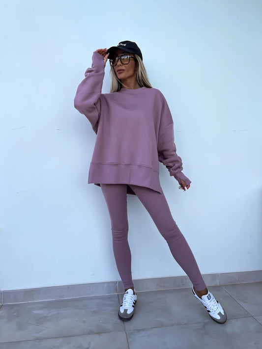 Nirvana Knits Set (Purple)