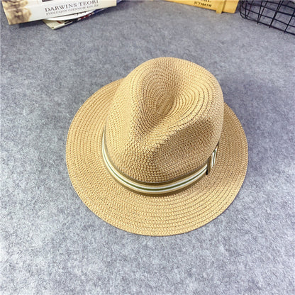 Aura of Serenity Children’s Straw Hats (Flatedge Beige)