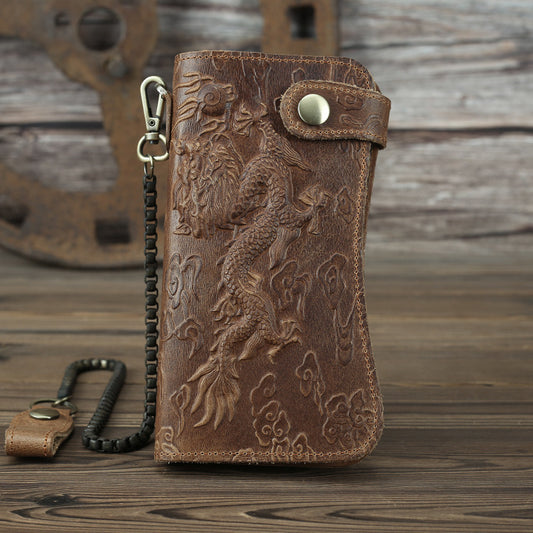 Regal Horseskin Men's Wallet (Phagosaurus)