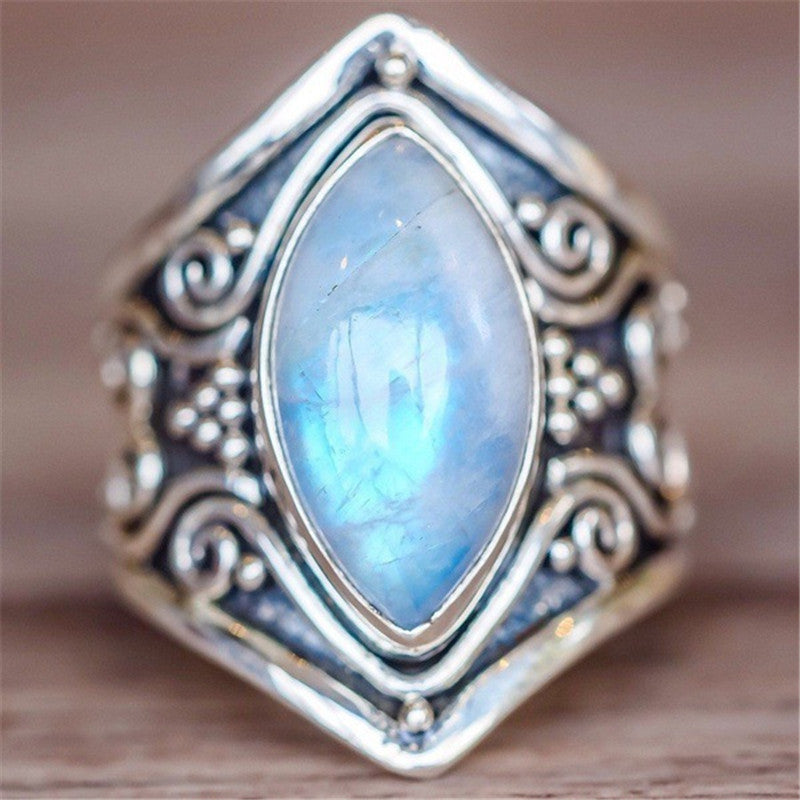 Astral Warrior Moonstone Ring