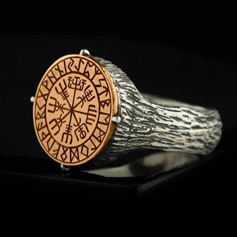 Nordic Legacy Two-Tone Viking Ring