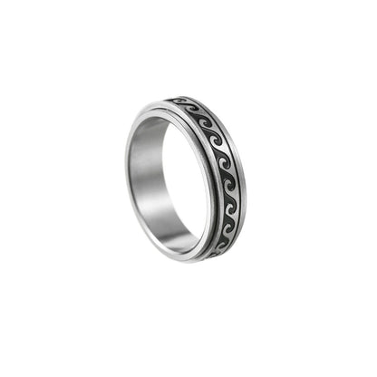 Eternal Enigma Titanium Steel Ring