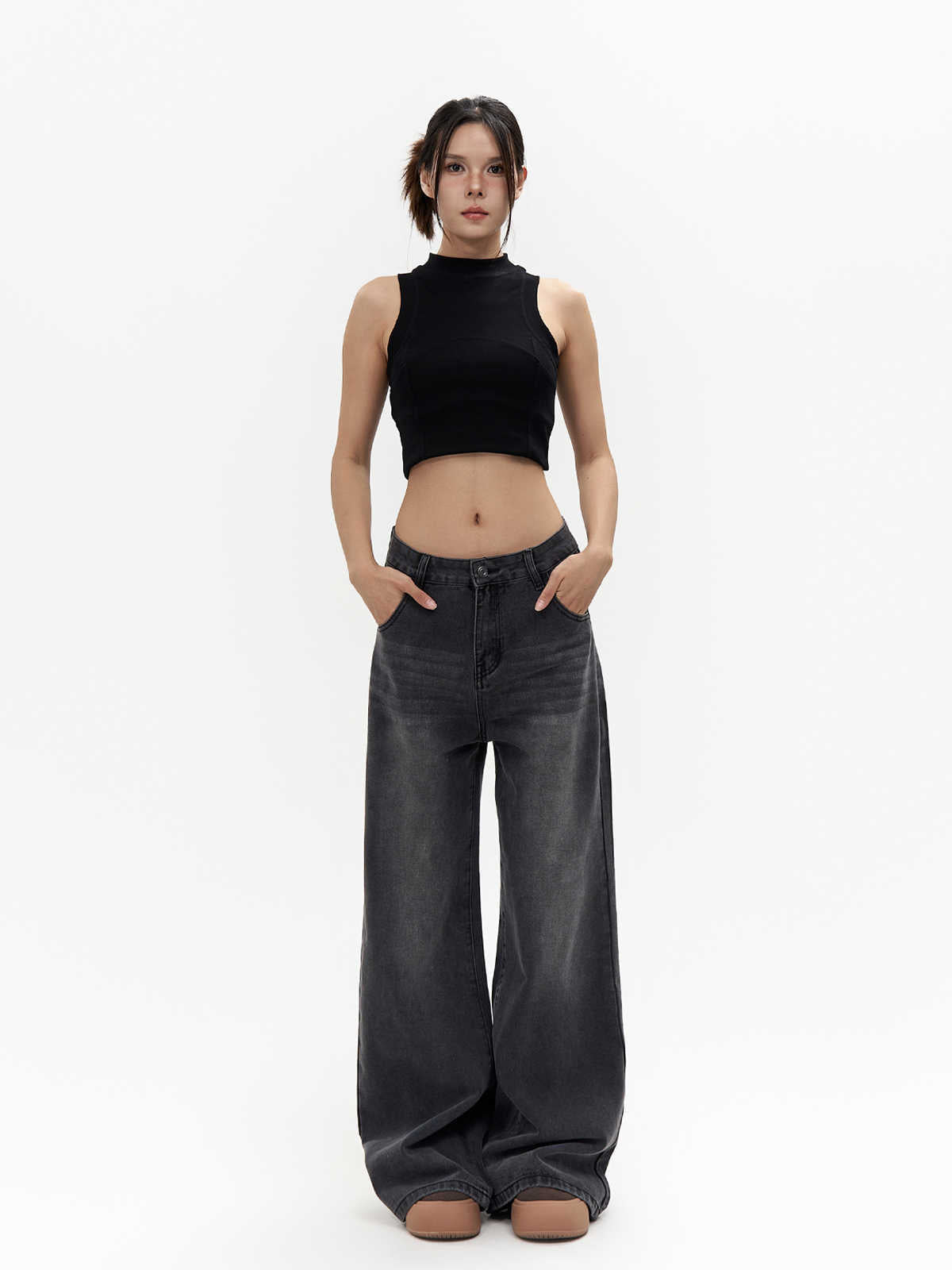 Mystic Drift High-Waisted Jeans