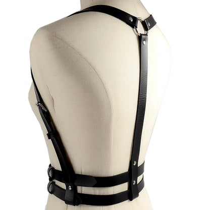 Fera Noir Leather Harness