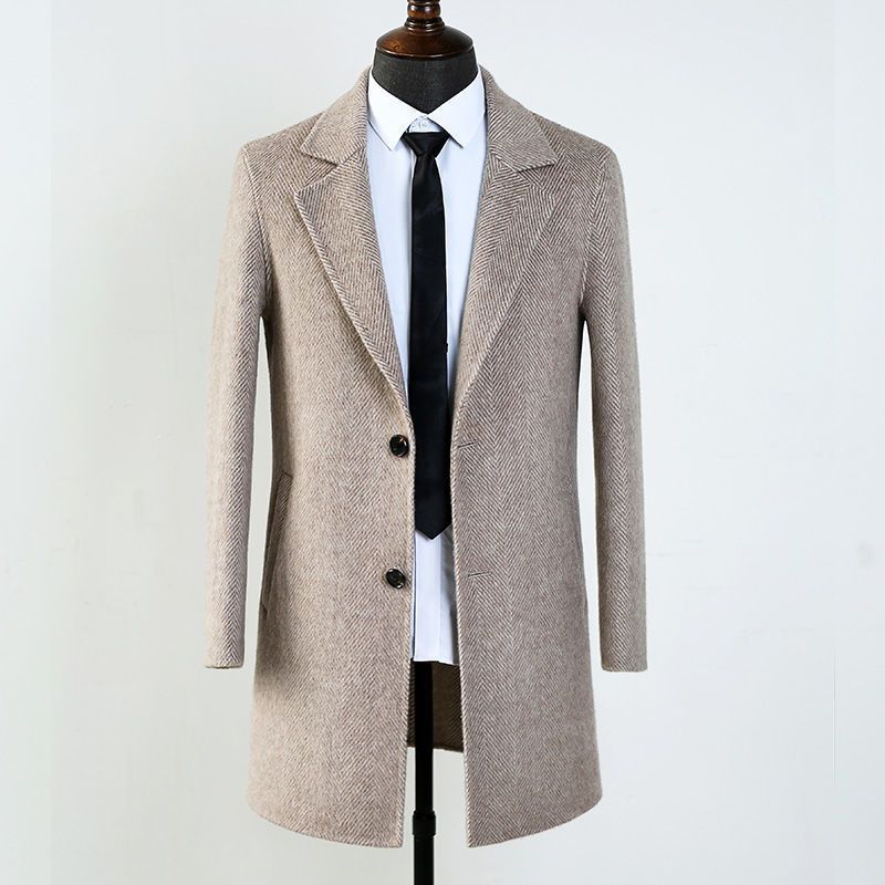 Euphoria of the Ancients Wool Overcoat (Khaki)