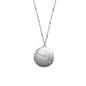 12 Constellation Pendant Round Diamond Titanium Steel  Chain – A Stunning Personalized Astrological Necklace