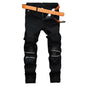 Shadow Zipper Slim Fit Trousers