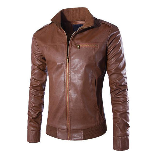 Sacred Rider Leather Jacket (Dark Brown)