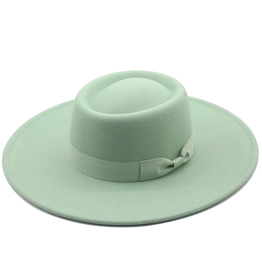 Eclipse Majesty Felt Top Hat (Green)