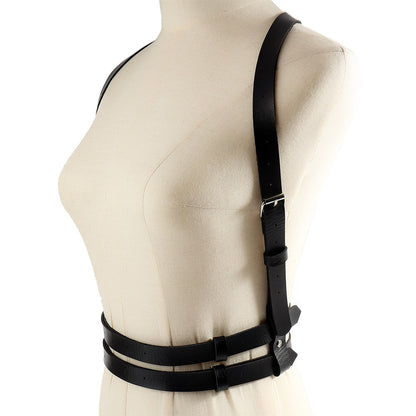 Fera Noir Leather Harness