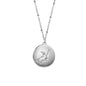 12 Constellation Pendant Round Diamond Titanium Steel  Chain – A Stunning Personalized Astrological Necklace