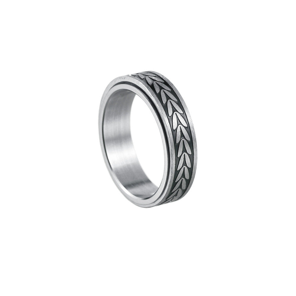 Eternal Enigma Titanium Steel Ring