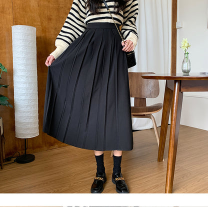 Opulent Drift Pleated Skirt