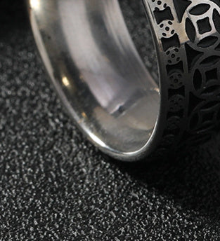 Ironclad Legacy Ring (Silver/Steel)