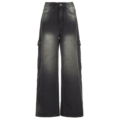 Ecliptic High-Waist Wide-Leg Jeans