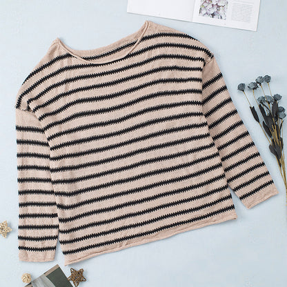 Serenity Embers Contrast Knit Sweater