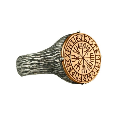 Nordic Legacy Two-Tone Viking Ring