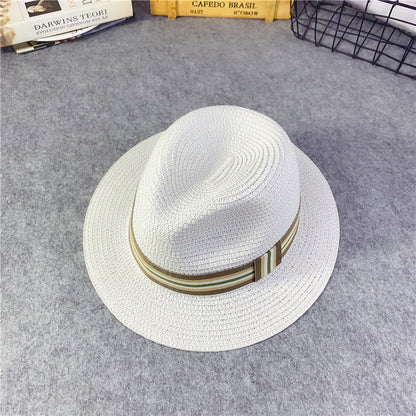 Aura of Serenity Children’s Straw Hats (Flatedge Beige)